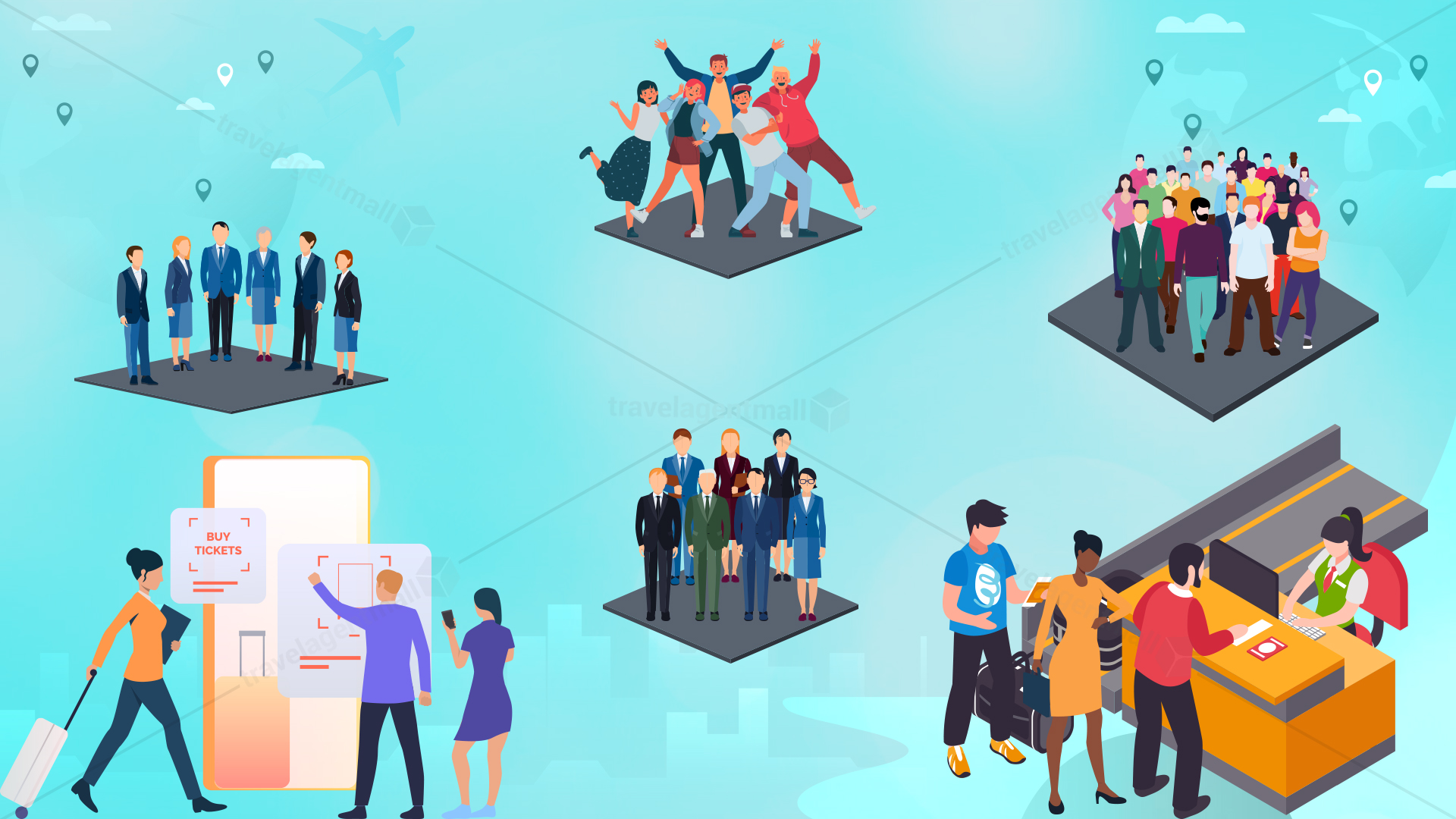 Are group flight discounts also available for last-minute bookings?