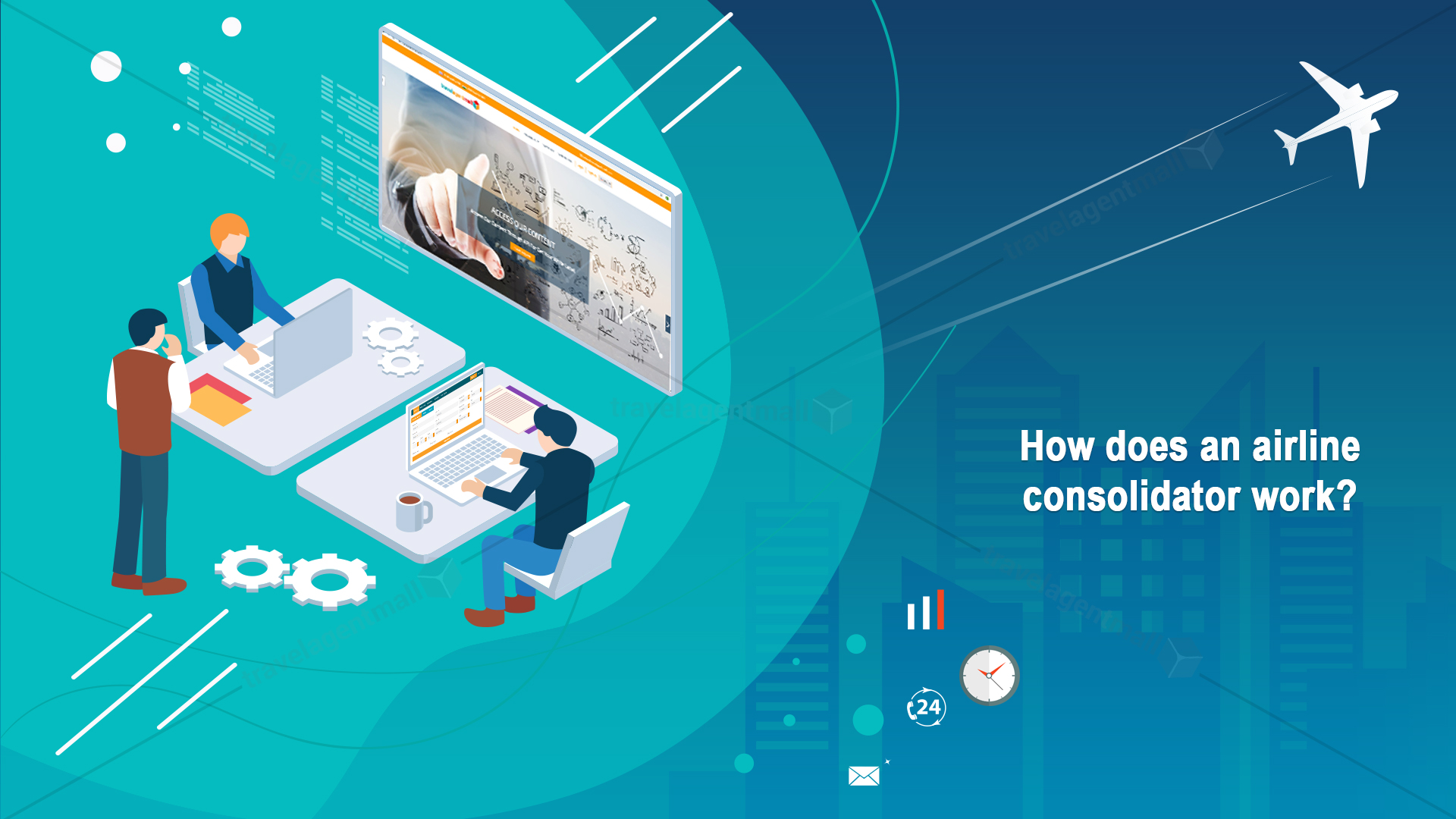 How does an airline consolidator work?
